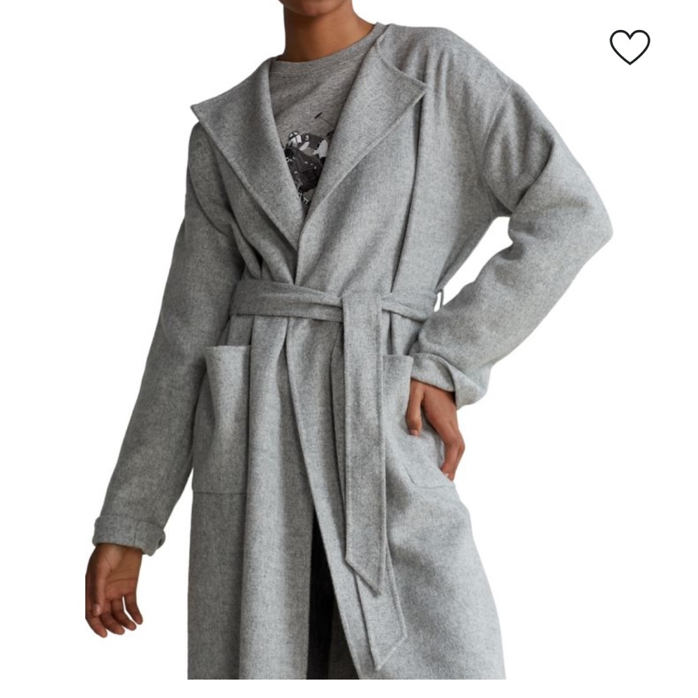 Polo Ralph Lauren double faced wool wrap coat